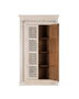 GINER Y COLOMER Mueble de madera de mango blanco decapado